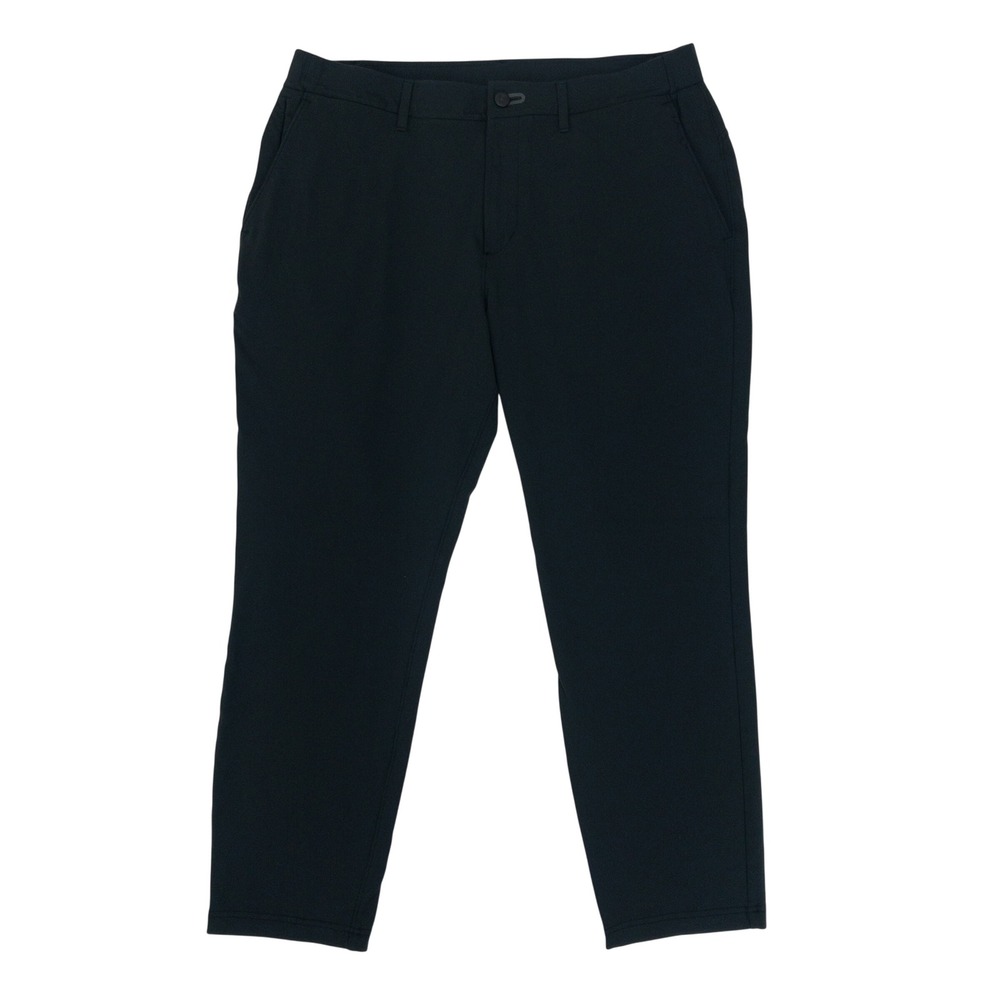 Public Rec Pants Mens 34/28 Black Stretch Chino Office Career Athleisure